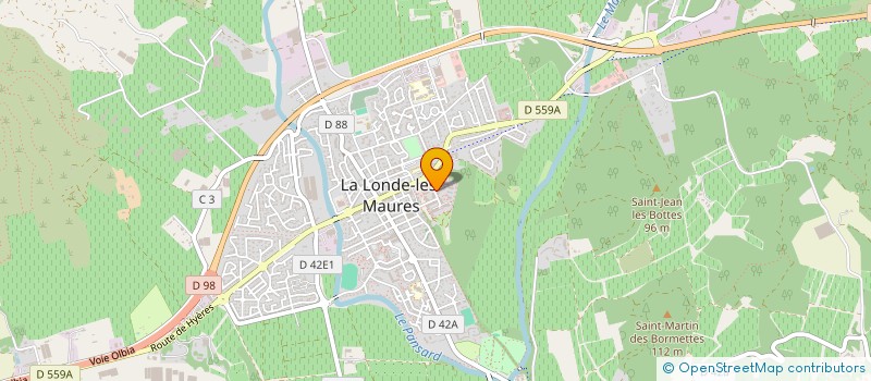 localisation de l'entreprise MONSIEUR LOUIS-MARIE EBANGA NGOUMA  LA LONDE-LES-MAURES