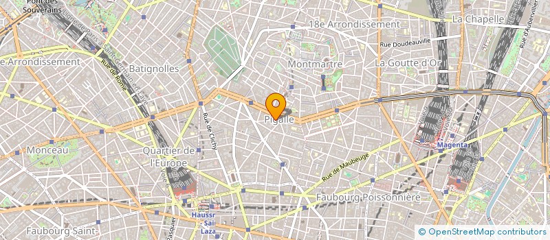 localisation de l'entreprise MONSIEUR LOUIS-MARIE GAULTIER DU PERRAY  PARIS