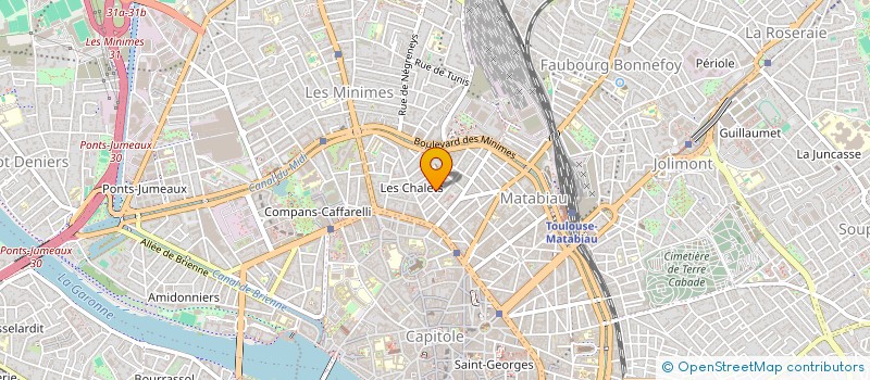 localisation de l'entreprise MONSIEUR LOUIS-MARIE GIMBERT  TOULOUSE