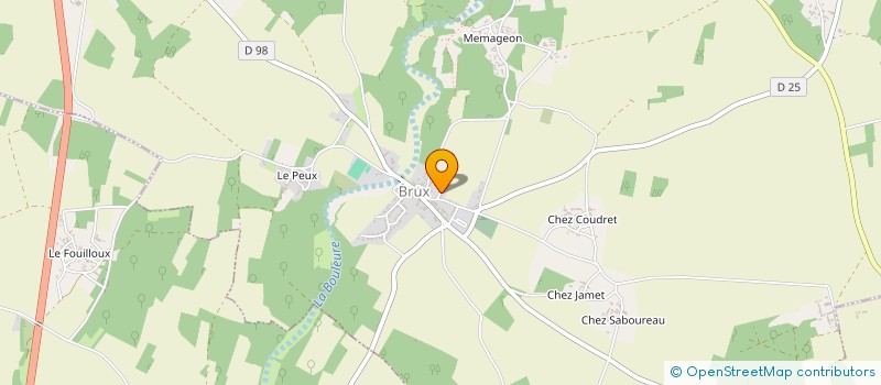 localisation de l'entreprise MONSIEUR LOUIS-MARIE GROLLIER  CHAUNAY