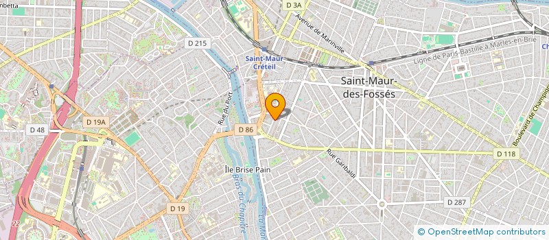 localisation de l'entreprise MONSIEUR LOUIS-MARIE JAOUEN à SAINT-MAUR-DES-FOSSES