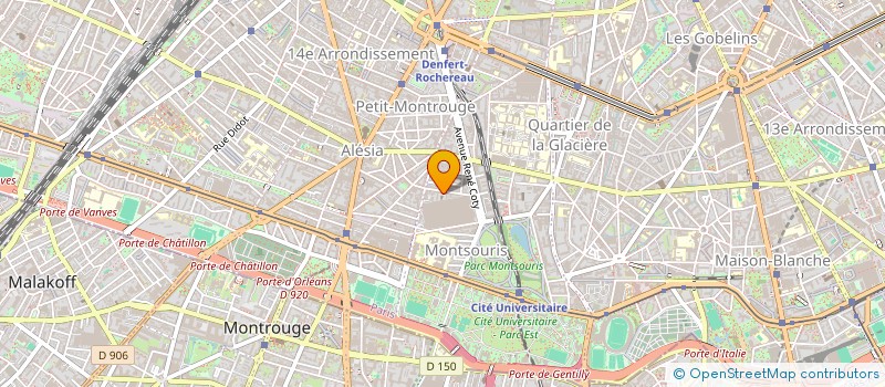 localisation de l'entreprise MONSIEUR LOUIS-MARIE MEYER  PARIS