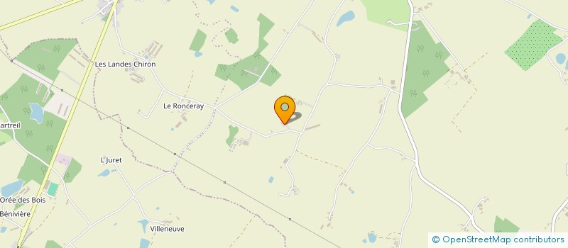 localisation de l'entreprise MONSIEUR LOUIS-MARIE MOREAU  MAUGES-SUR-LOIRE