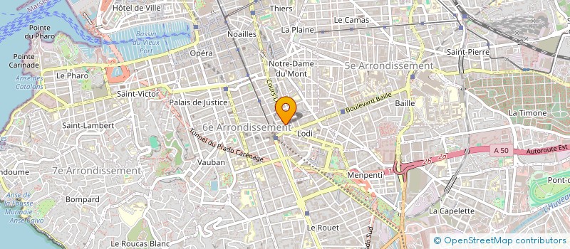 localisation de l'entreprise MONSIEUR LOUIS-MARIE ORIOLA à MARSEILLE