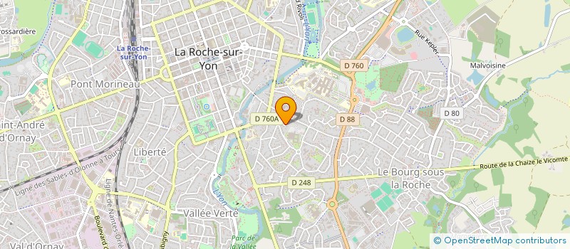 localisation de l'entreprise MONSIEUR LOUIS-MARIE PAPON à LA ROCHE-SUR-YON