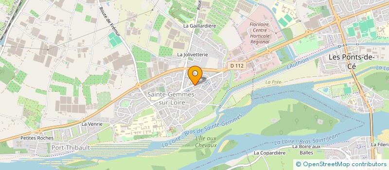 localisation de l'entreprise MONSIEUR LOUIS-MARIE PREAU à SAINTE-GEMMES-SUR-LOIRE