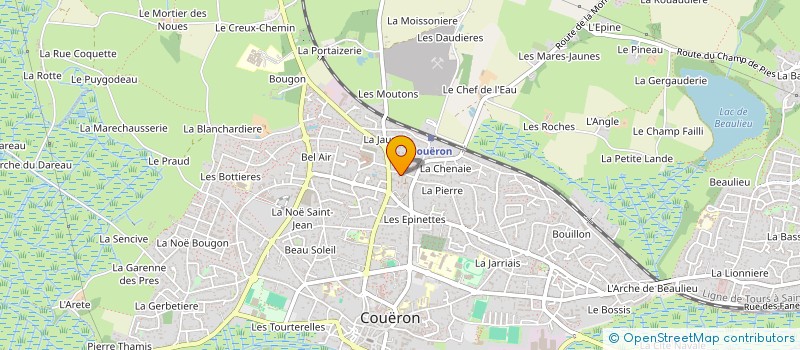localisation de l'entreprise MONSIEUR LOUIS-MARIE SEGUELA à COUERON