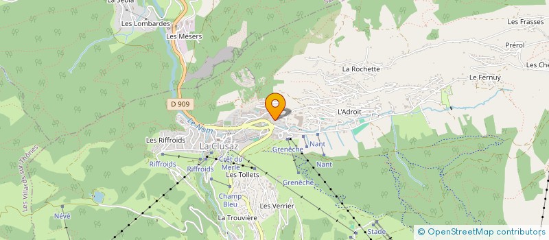 localisation de l'entreprise MONSIEUR LOUIS MARMETH à LA CLUSAZ
