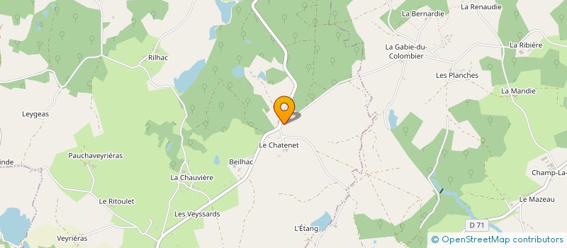 localisation de l'entreprise MONSIEUR LOUIS MAROT à CHATEAU-CHERVIX