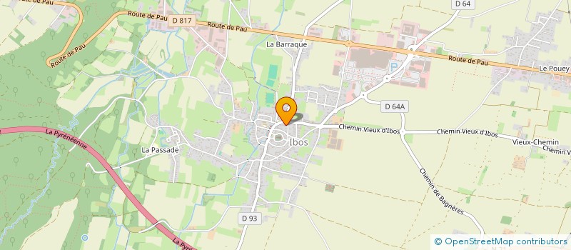 localisation de l'entreprise MONSIEUR LOUIS MARQUE-PAULOU  IBOS