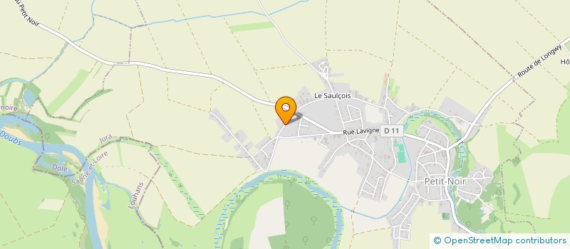 localisation de l'entreprise MONSIEUR LOUIS MARTIN  PETIT-NOIR