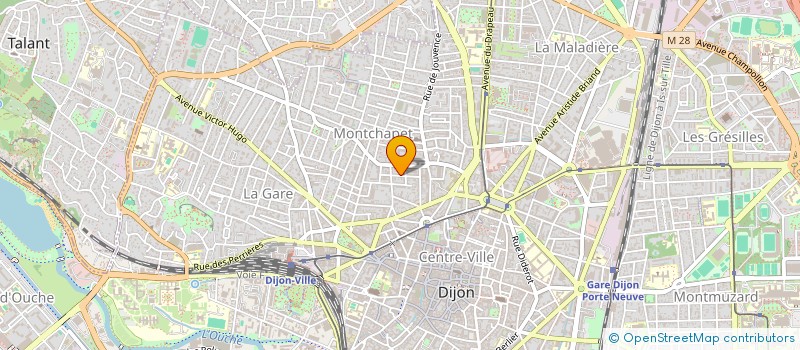 localisation de l'entreprise MONSIEUR LOUIS MARTIN à DIJON