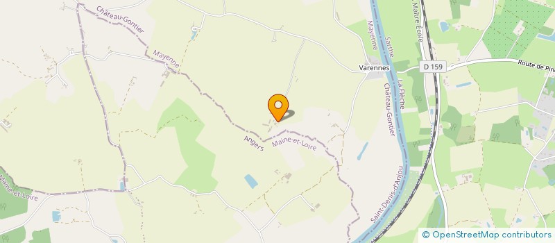 localisation de l'entreprise MONSIEUR LOUIS MARTIN DE LA BRIERE  SAINT-BRICE