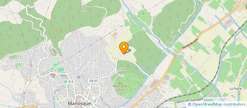 localisation de l'entreprise MONSIEUR LOUIS MARTIN LAUZIER à MANOSQUE