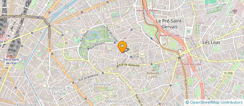 localisation de l'entreprise MONSIEUR LOUIS MARTON  PARIS