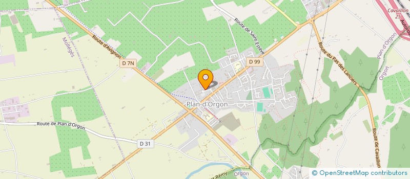 localisation de l'entreprise MONSIEUR LOUIS MASCLAUX à PLAN D'ORGON