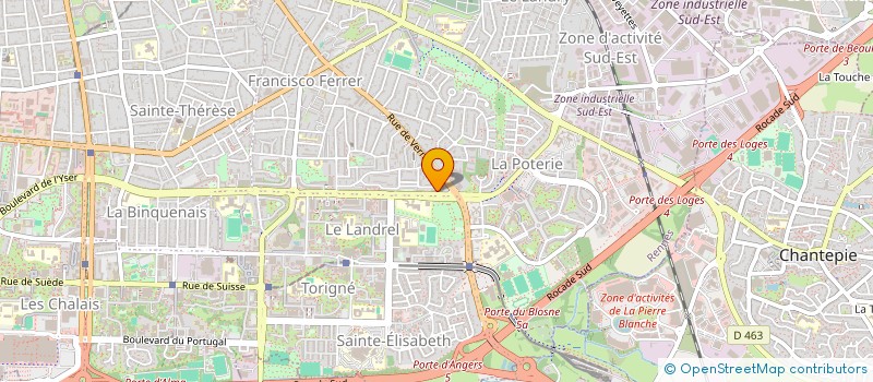 localisation de l'entreprise MONSIEUR LOUIS-MATHIEU GUIOT  RENNES