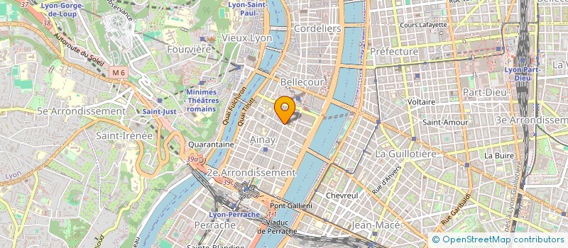 localisation de l'entreprise MONSIEUR LOUIS MATHONNET  LYON