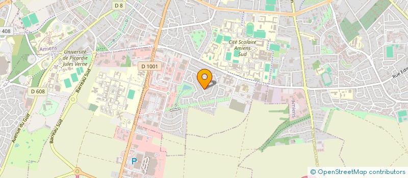 localisation de l'entreprise MONSIEUR LOUIS MATIFAT  AMIENS