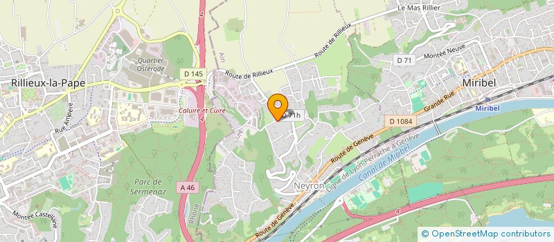 localisation de l'entreprise MONSIEUR LOUIS MAURICE à NEYRON