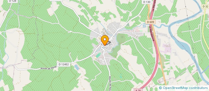 localisation de l'entreprise MONSIEUR LOUIS MAURIN  LIEURAN-CABRIERES