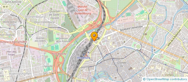 localisation de l'entreprise MONSIEUR LOUIS MAUVAIS à STRASBOURG
