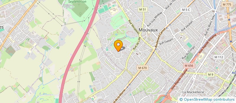 localisation de l'entreprise MONSIEUR LOUIS-MAXIME DHELLEMMES  MOUVAUX