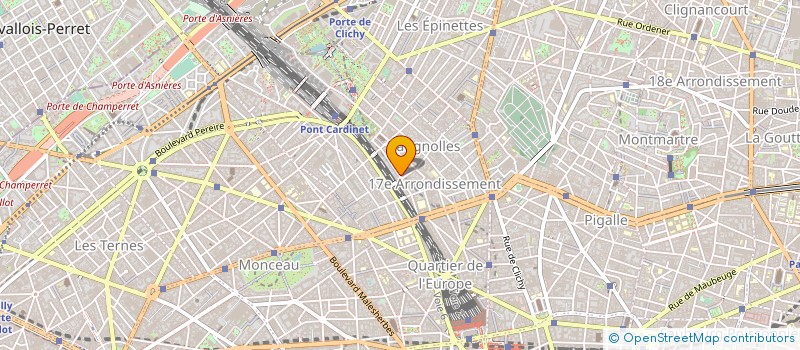 localisation de l'entreprise MONSIEUR LOUIS-MAXIME VUILLOD  PARIS