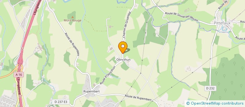 localisation de l'entreprise MONSIEUR LOUIS-MAXIMILIEN BOURGUIGNON  WIMILLE