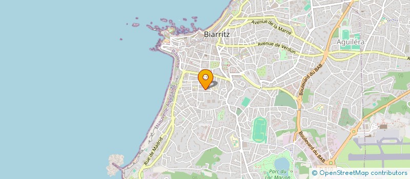 localisation de l'entreprise MONSIEUR LOUIS MAYER à BIARRITZ