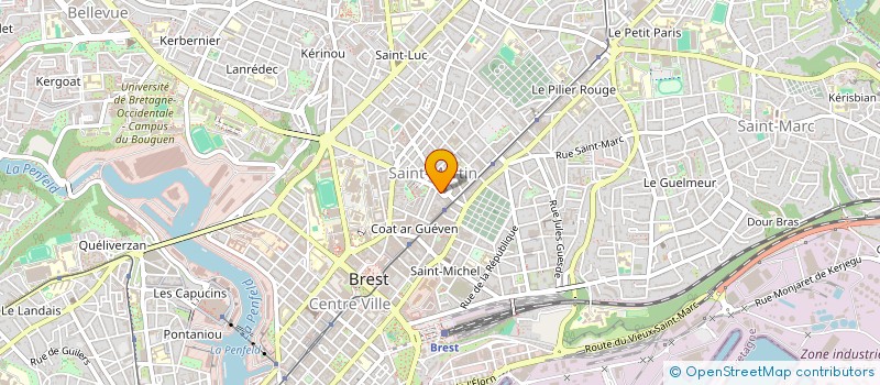 localisation de l'entreprise MONSIEUR LOUIS MAZE à BREST