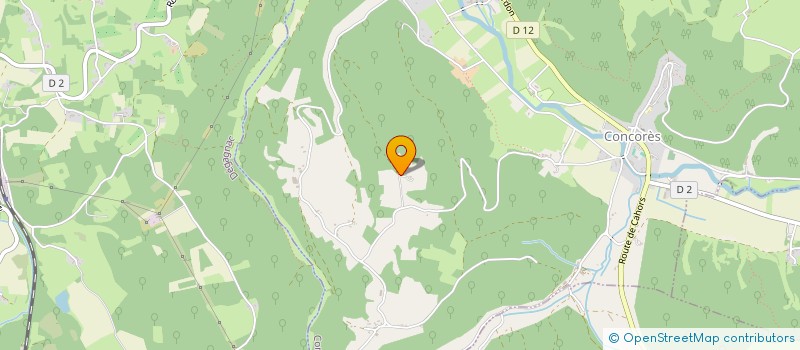 localisation de l'entreprise MONSIEUR LOUIS MAZEAU  CONCORES