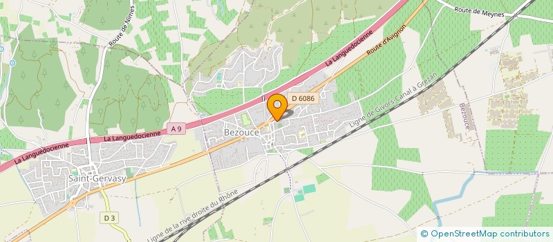 localisation de l'entreprise MONSIEUR LOUIS MAZER  BEZOUCE