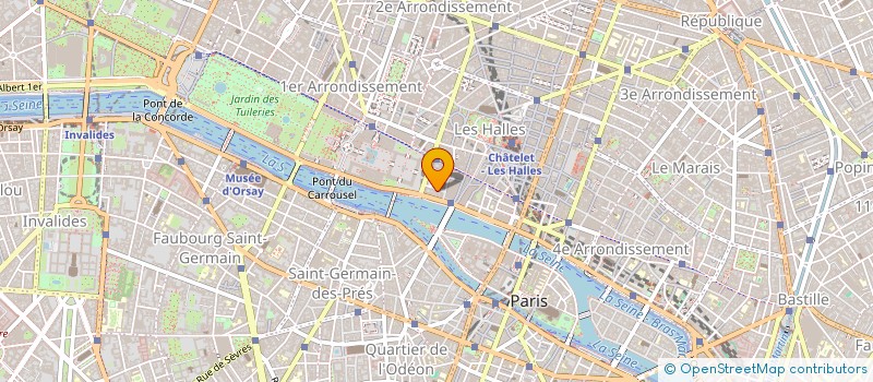 localisation de l'entreprise MONSIEUR LOUIS MAZETIER à PARIS