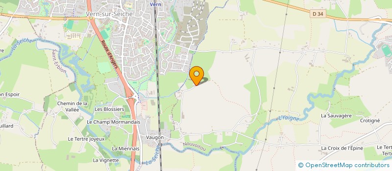 localisation de l'entreprise MONSIEUR LOUIS MAZURAIS  NOUVOITOU