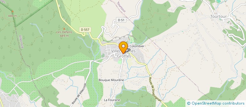 localisation de l'entreprise MONSIEUR LOUIS MAZZOLENI à TOURTOUR