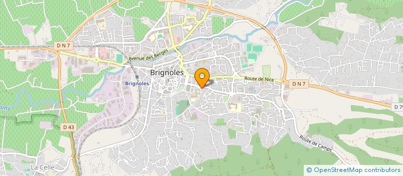 localisation de l'entreprise MONSIEUR LOUIS MEJEAN  BRIGNOLES