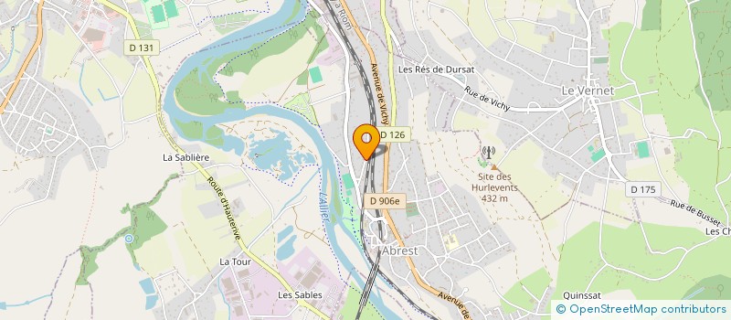 localisation de l'entreprise MONSIEUR LOUIS MELLARD  ABREST