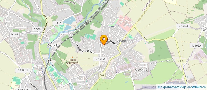 localisation de l'entreprise MONSIEUR LOUIS MENAGER à CHAMPHOL