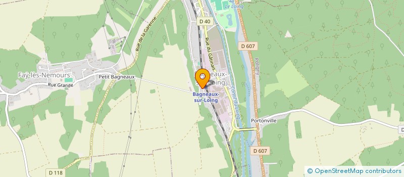 localisation de l'entreprise MONSIEUR LOUIS MENDY  BAGNEAUX-SUR-LOING