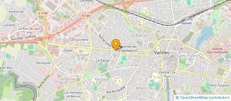 localisation de l'entreprise MONSIEUR LOUIS MENNESSON à VANNES