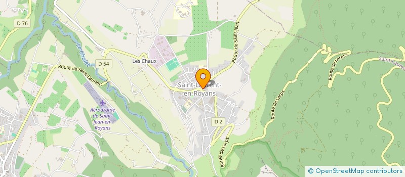 localisation de l'entreprise MONSIEUR LOUIS MERCIER  SAINT-LAURENT-EN-ROYANS