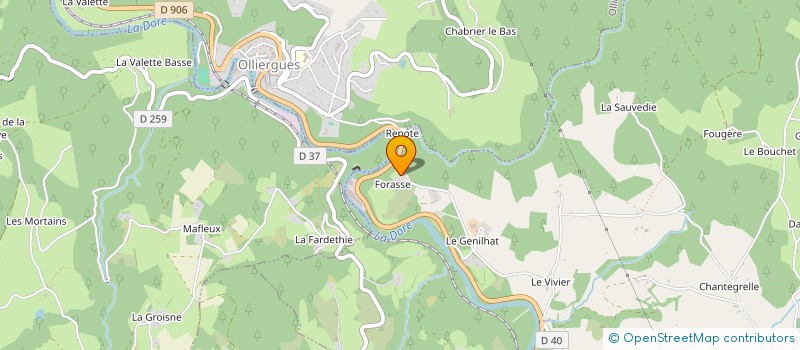 localisation de l'entreprise MONSIEUR LOUIS MEURANT  MARAT