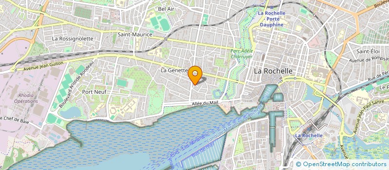 localisation de l'entreprise MONSIEUR LOUIS MEVELLEC  LA ROCHELLE