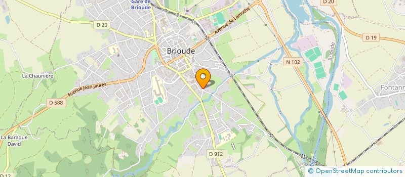 localisation de l'entreprise MONSIEUR LOUIS MIALLOT  BRIOUDE