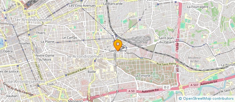 localisation de l'entreprise MONSIEUR LOUIS MICHEL à MARSEILLE