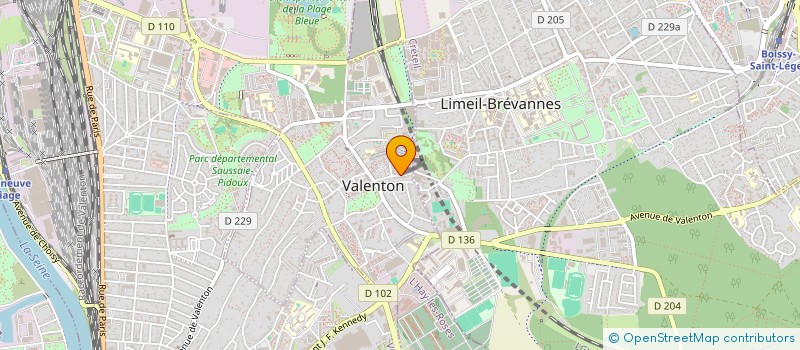 localisation de l'entreprise MONSIEUR LOUIS MINATCHY à VALENTON