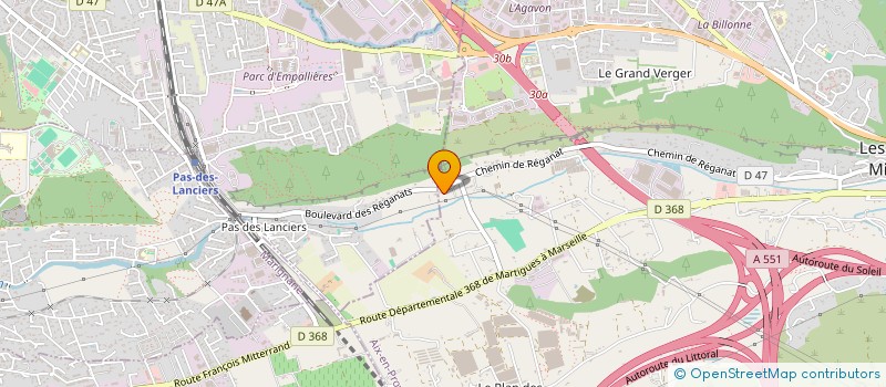 localisation de l'entreprise MONSIEUR LOUIS MINTOFF à LES PENNES-MIRABEAU