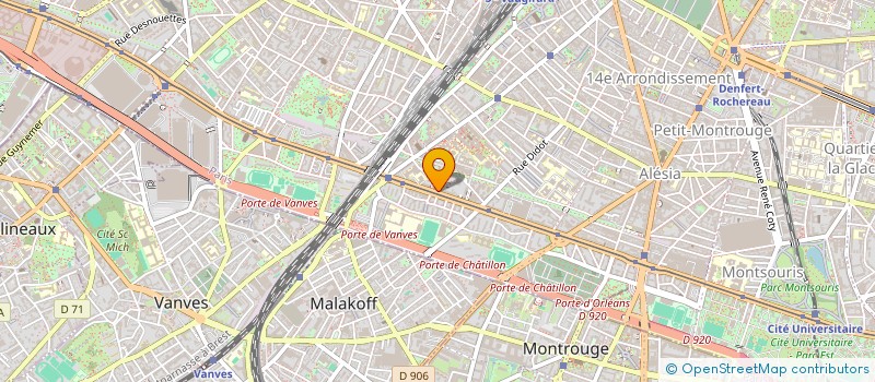 localisation de l'entreprise MONSIEUR LOUIS MINVIELLE  PARIS