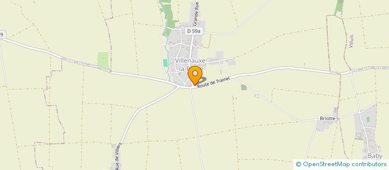 localisation de l'entreprise MONSIEUR LOUIS MIRVAULT  BABY